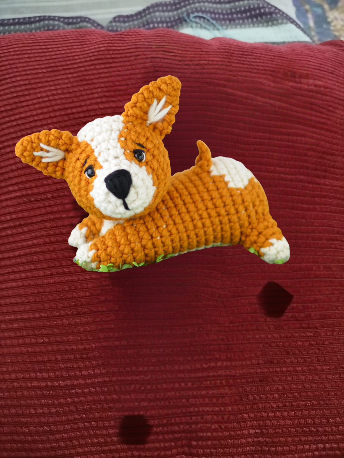 Baby Corgi Amigurumi Crochet Pattern | Puppy PDF Tutorial