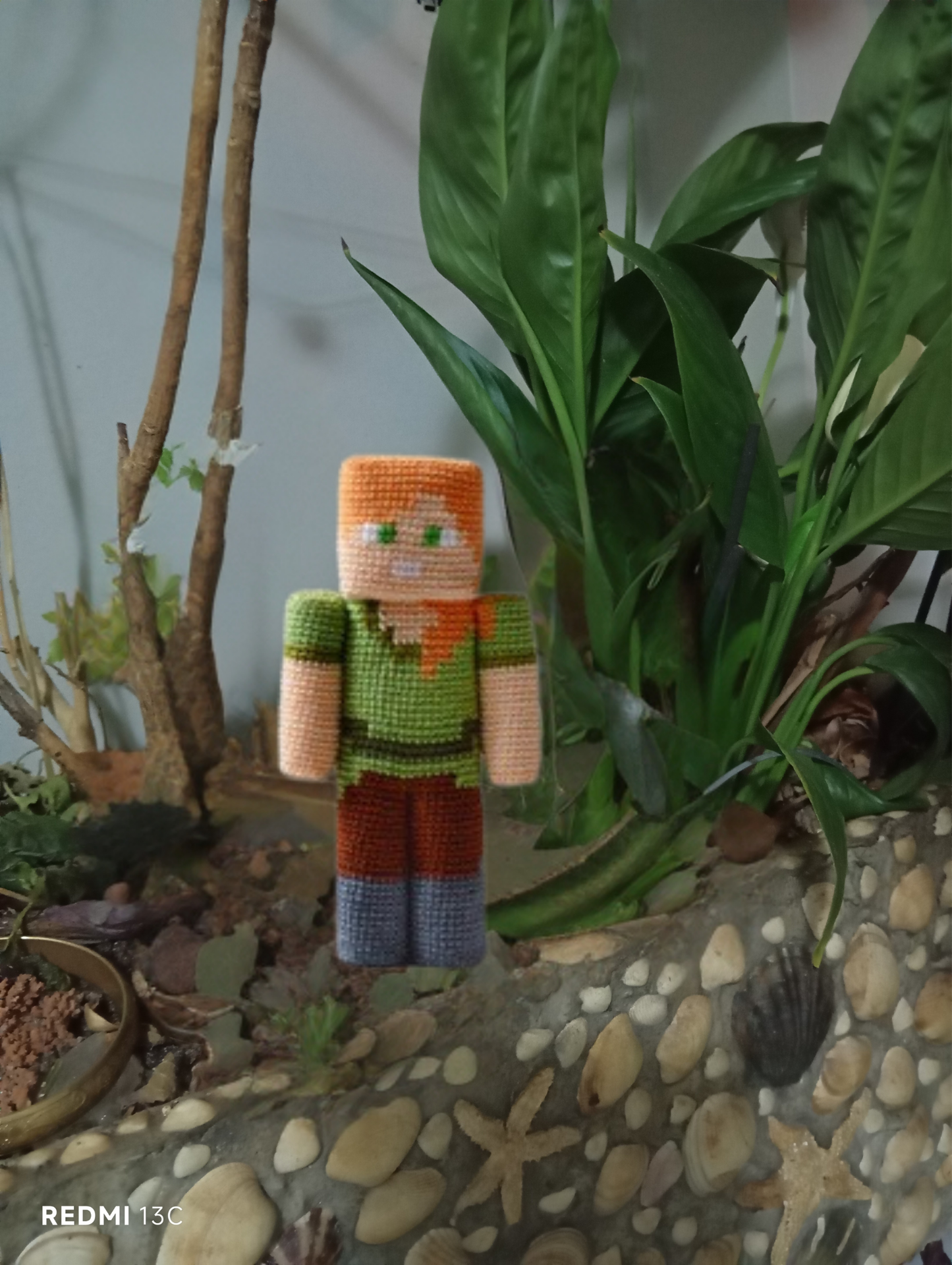 Alex Crochet Pattern PDF | Minecraft Amigurumi Plush Doll Tutorial