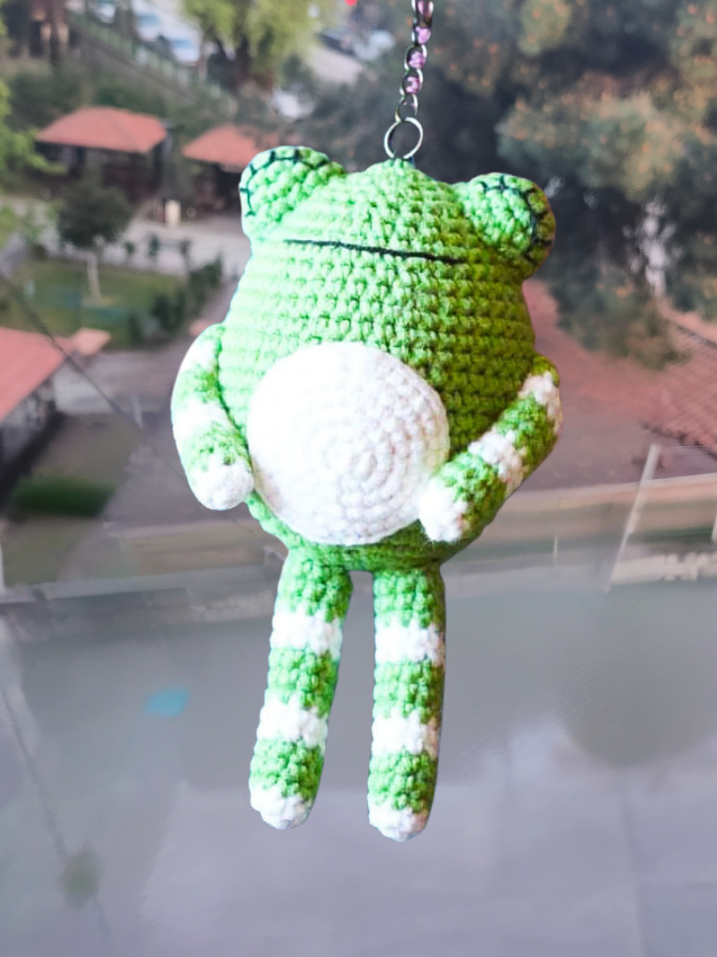 Amigurumi Frog Keychain Pattern | Long-Legged Binky PDF