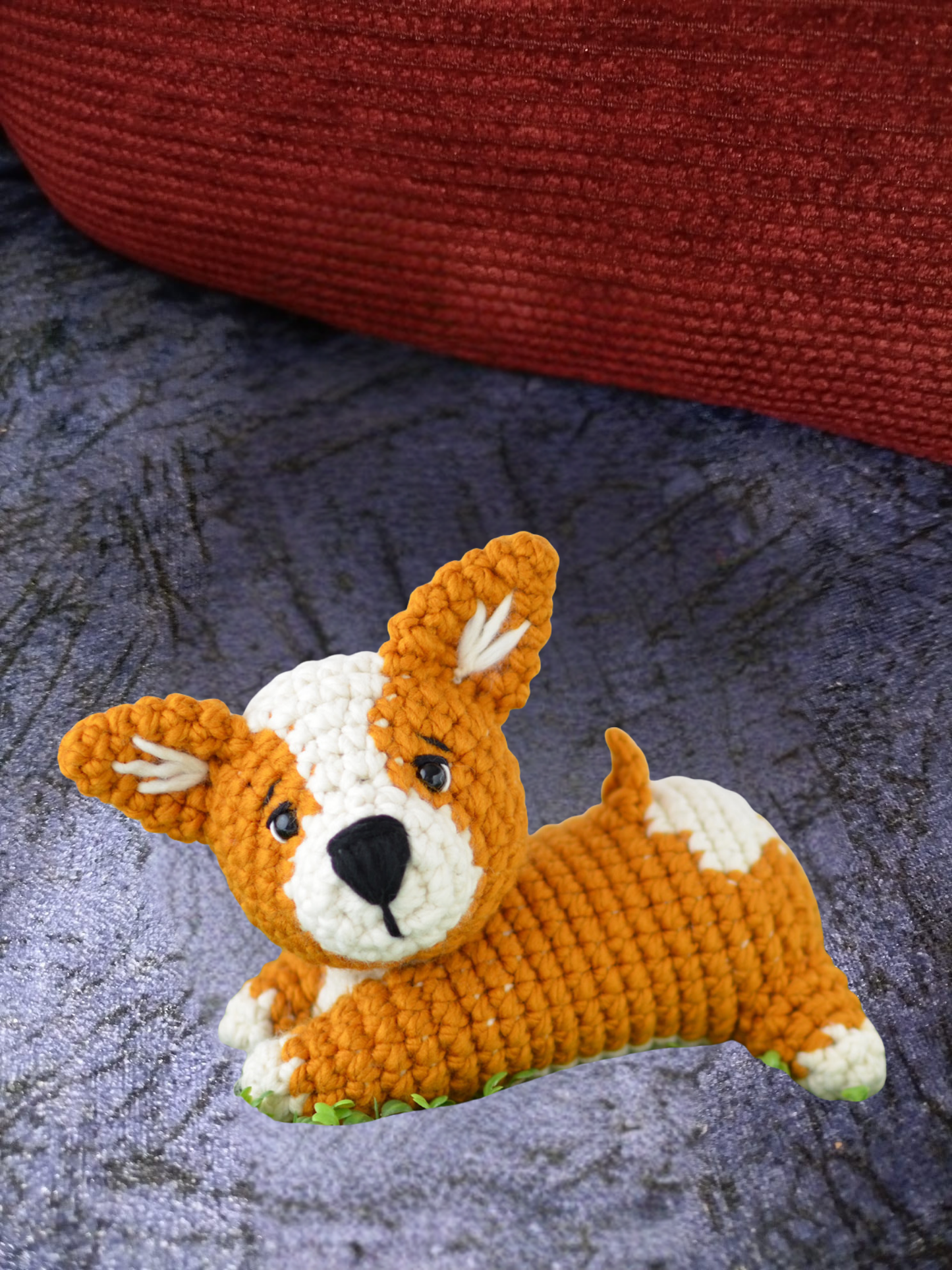 Baby Corgi Amigurumi Crochet Pattern | Puppy PDF Tutorial