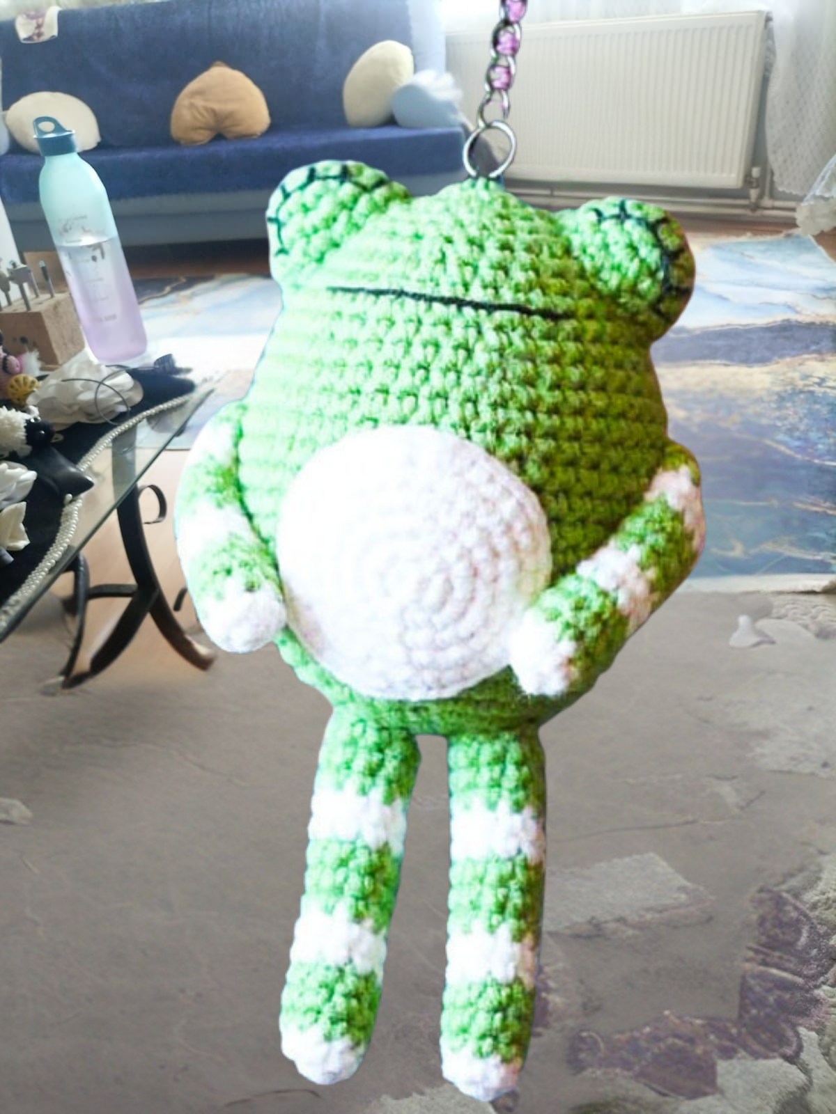 Amigurumi Frog Keychain Pattern | Long-Legged Binky PDF