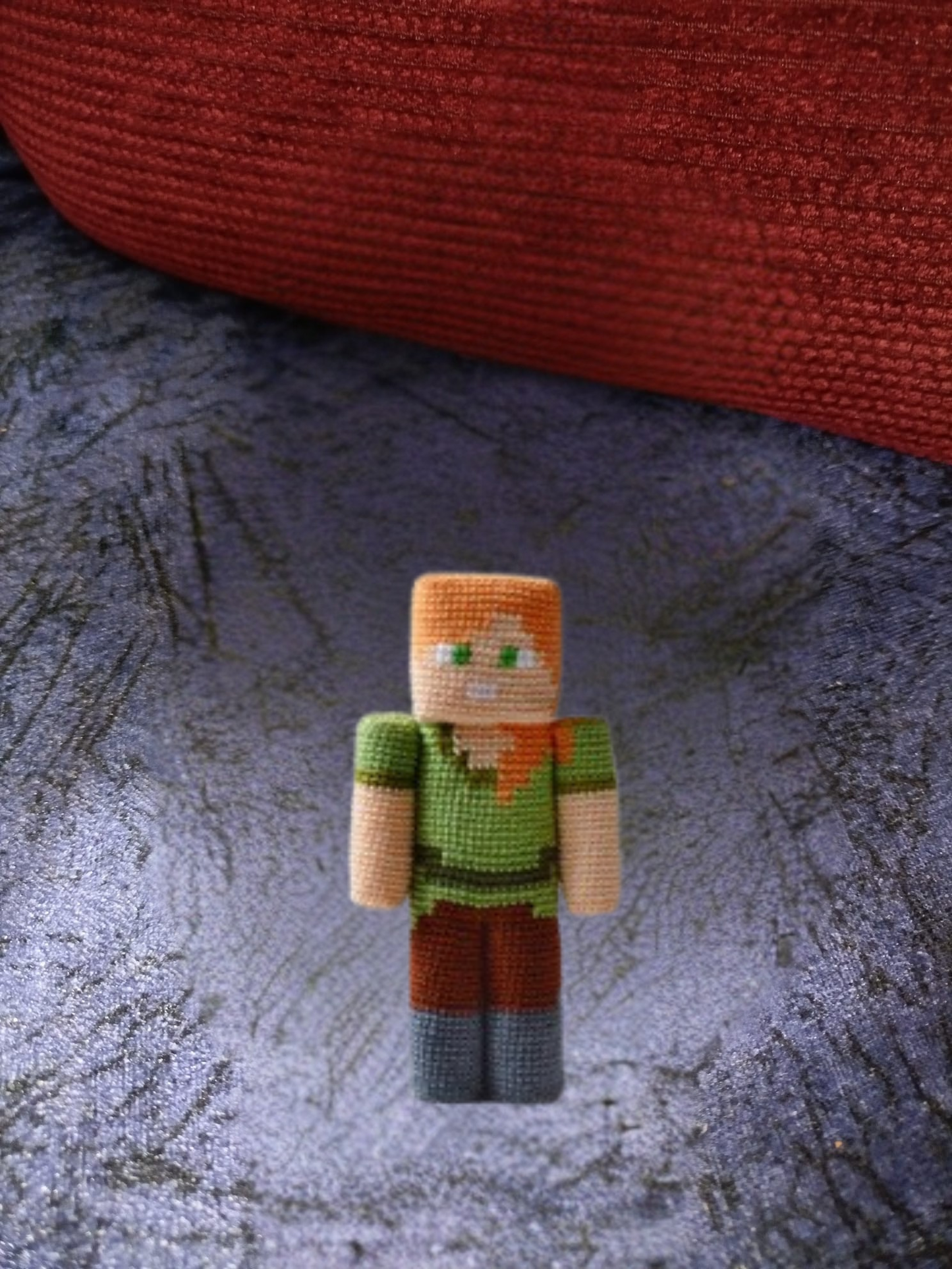 Alex Crochet Pattern PDF | Minecraft Amigurumi Plush Doll Tutorial