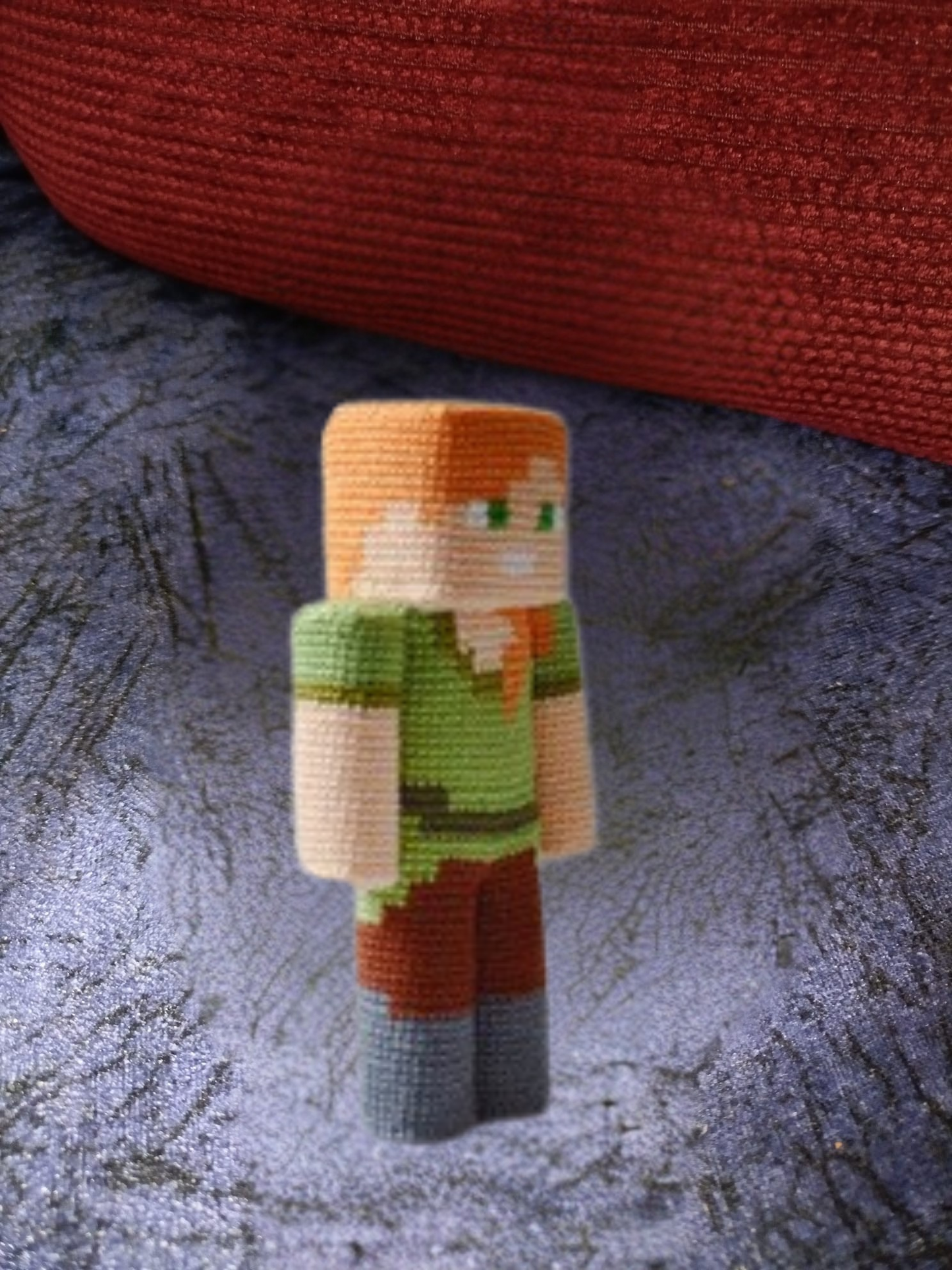 Alex Crochet Pattern PDF | Minecraft Amigurumi Plush Doll Tutorial