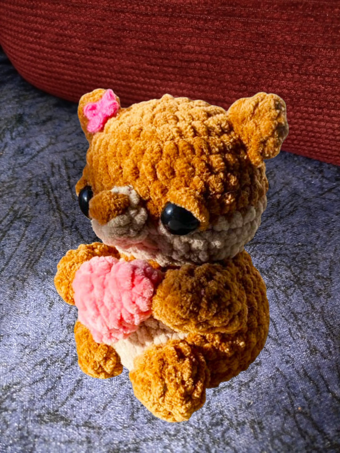 Baby Otter Crochet Pattern | Valentine’s Day Amigurumi PDF