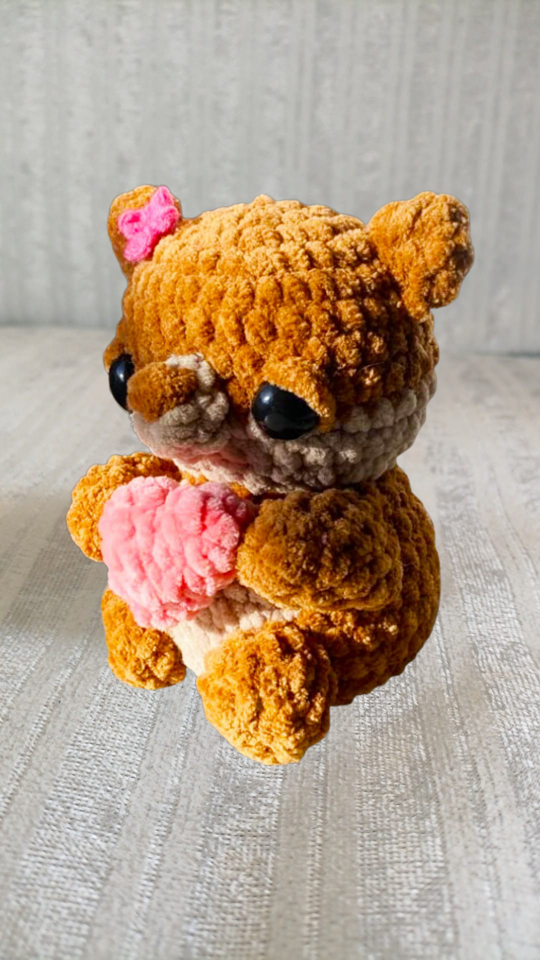 Baby Otter Crochet Pattern | Valentine’s Day Amigurumi PDF