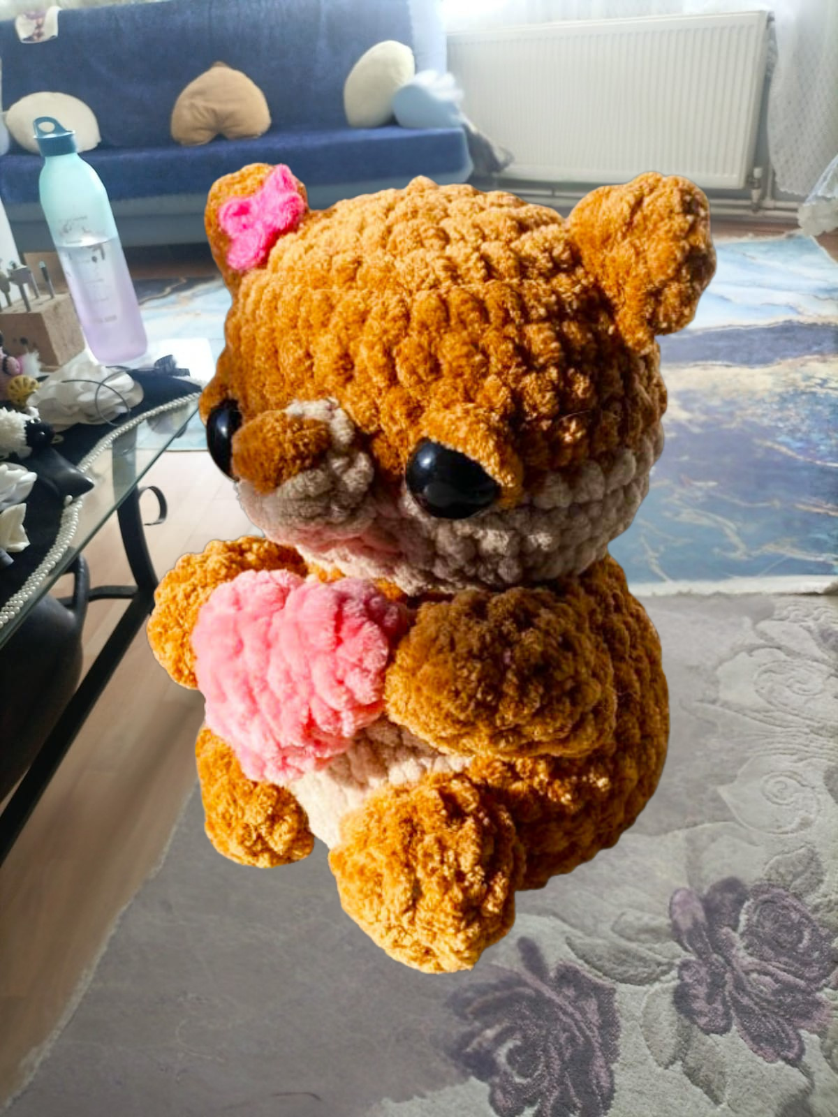Baby Otter Crochet Pattern | Valentine’s Day Amigurumi PDF