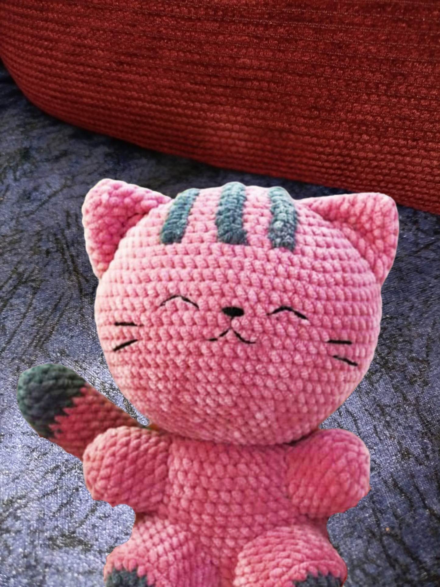 Amigurumi Cat Crochet Pattern | Plusha Plush Toy PDF