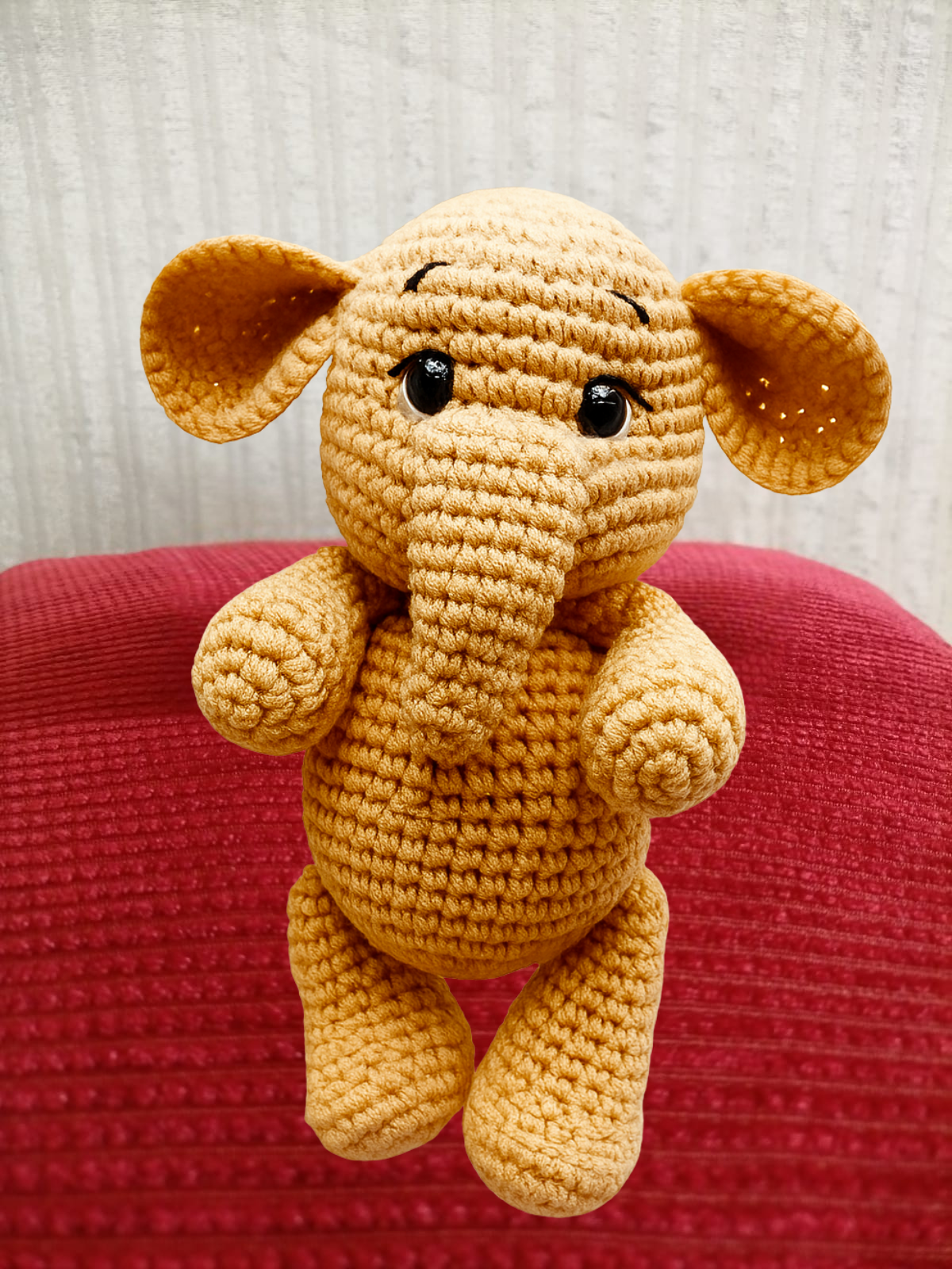 Amigurumi Elephant Crochet Pattern | Plush Toy PDF