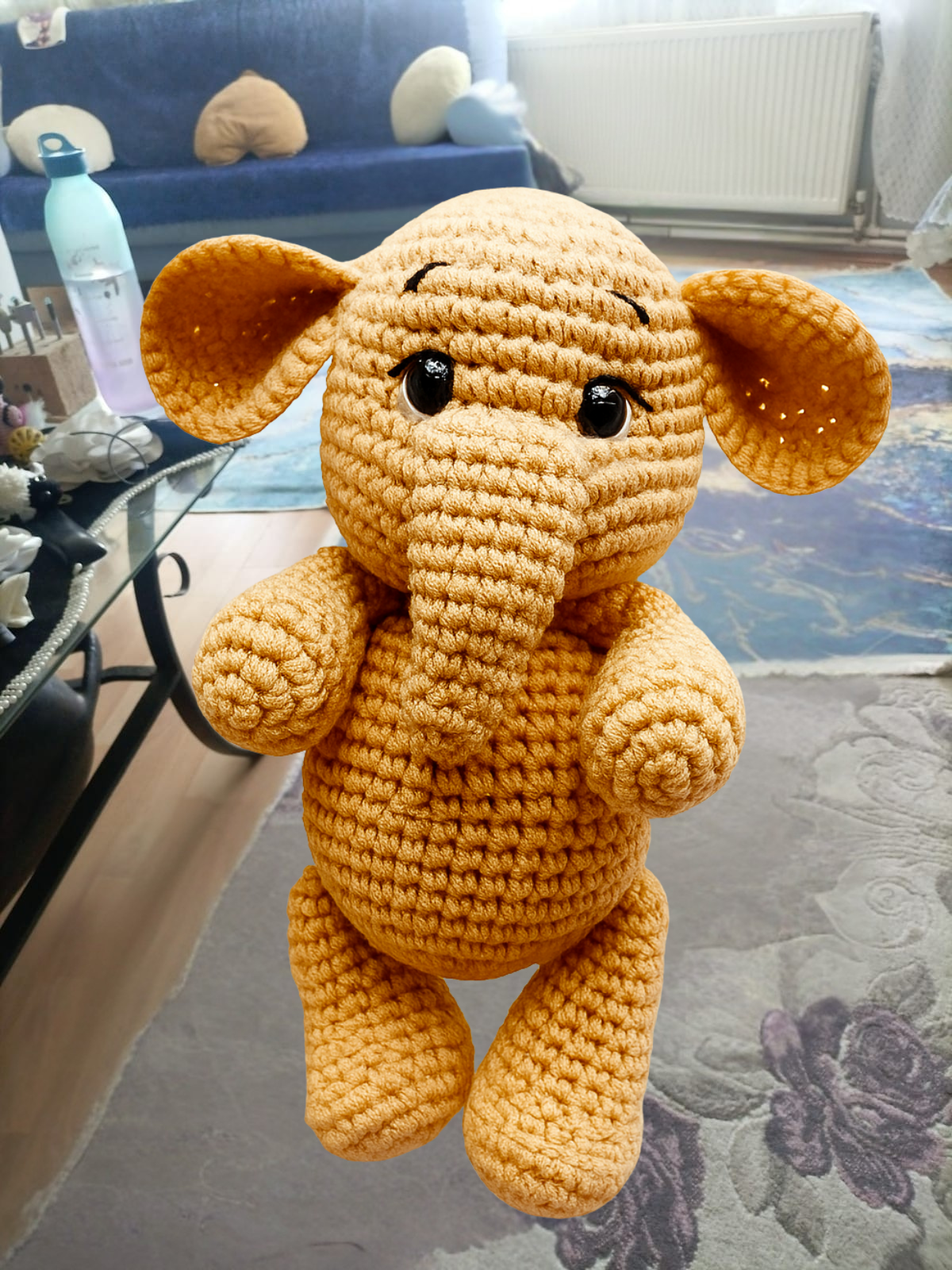 Amigurumi Elephant Crochet Pattern | Plush Toy PDF