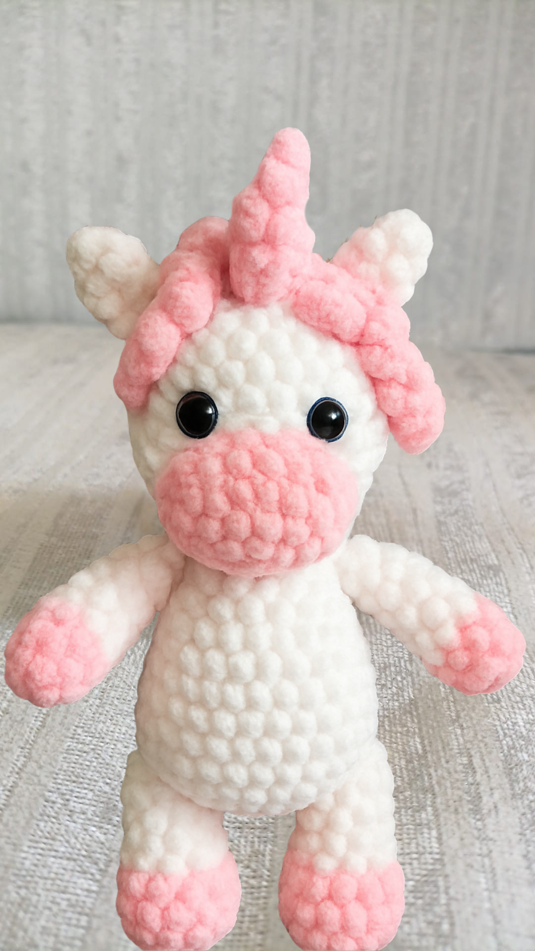 Amigurumi Unicorn Crochet Pattern | DIY Plush Toy PDF