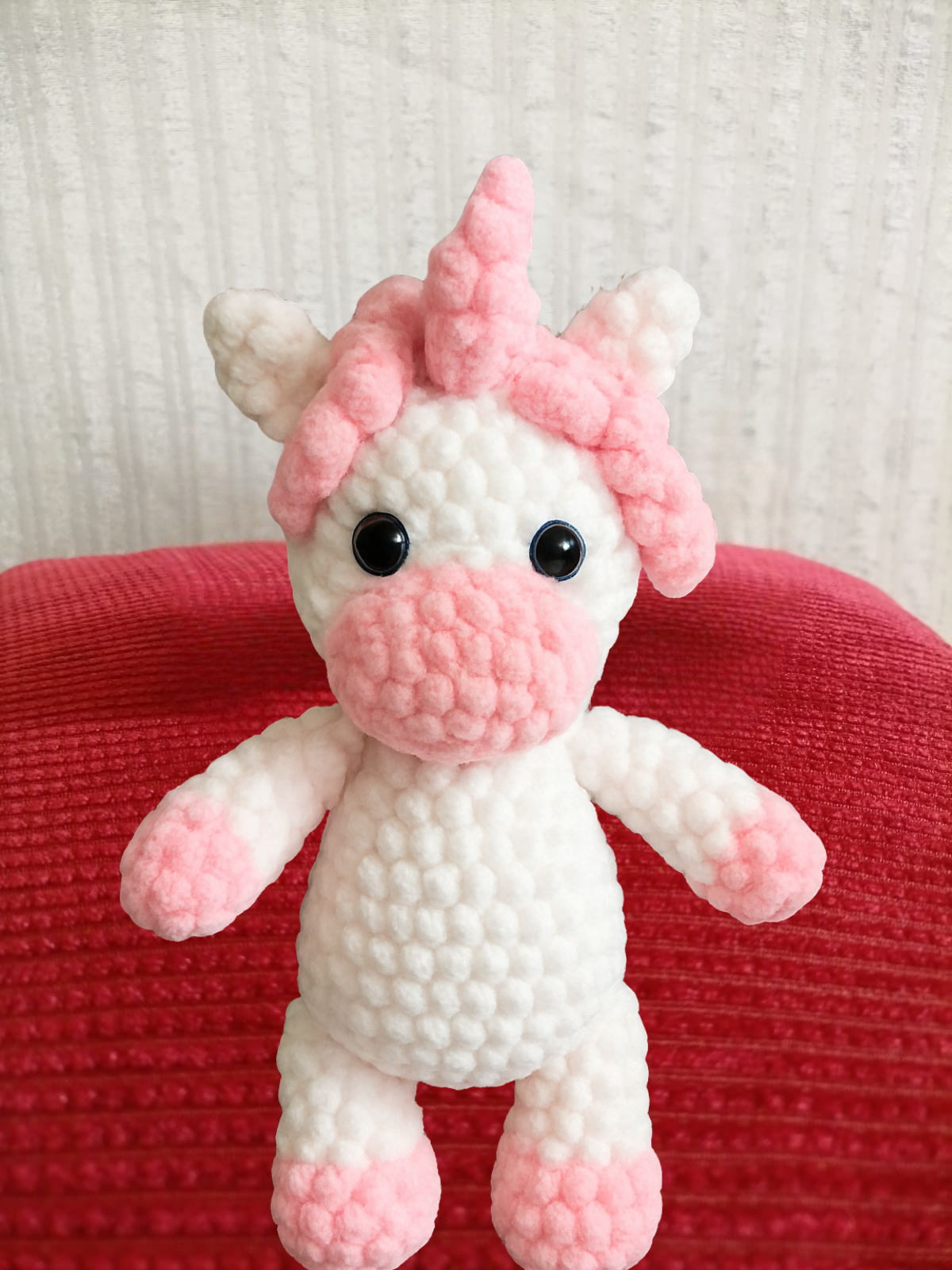 Amigurumi Unicorn Crochet Pattern | DIY Plush Toy PDF