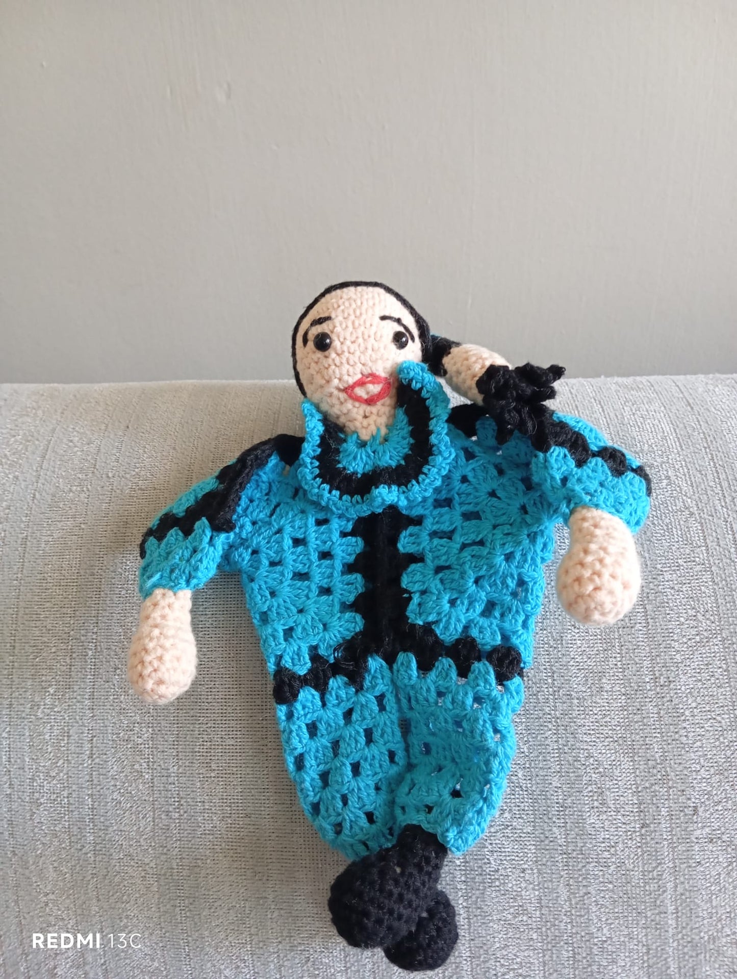 Amigurumi Crochet Pattern: Hola Doll with Hat & Collar (PDF Download)