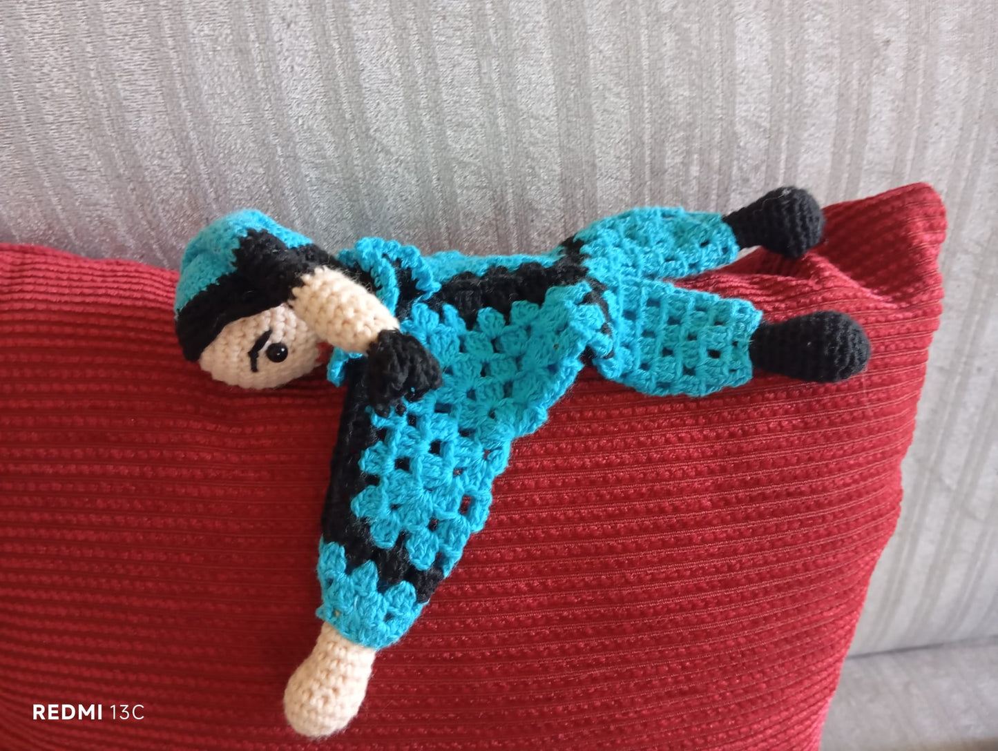 Amigurumi Crochet Pattern: Hola Doll with Hat & Collar (PDF Download)