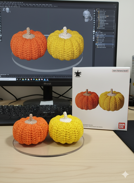 Amigurumi Pumpkin Crochet Pattern | Easy Halloween PDF