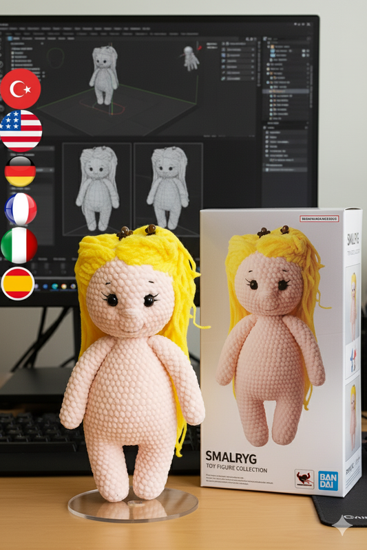 Basic Amigurumi Doll Crochet Pattern | Beginner PDF Tutorial