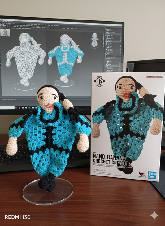 Amigurumi Crochet Pattern: Hola Doll with Hat & Collar (PDF Download)