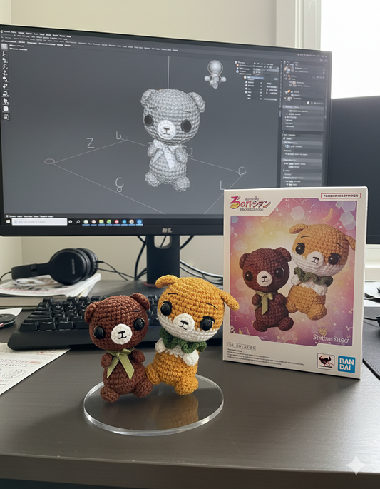 Bear and Dog Amigurumi Crochet Pattern | Cute Plush PDF