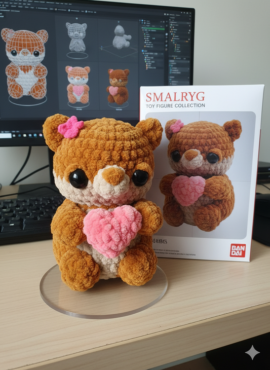Baby Otter Crochet Pattern | Valentine’s Day Amigurumi PDF